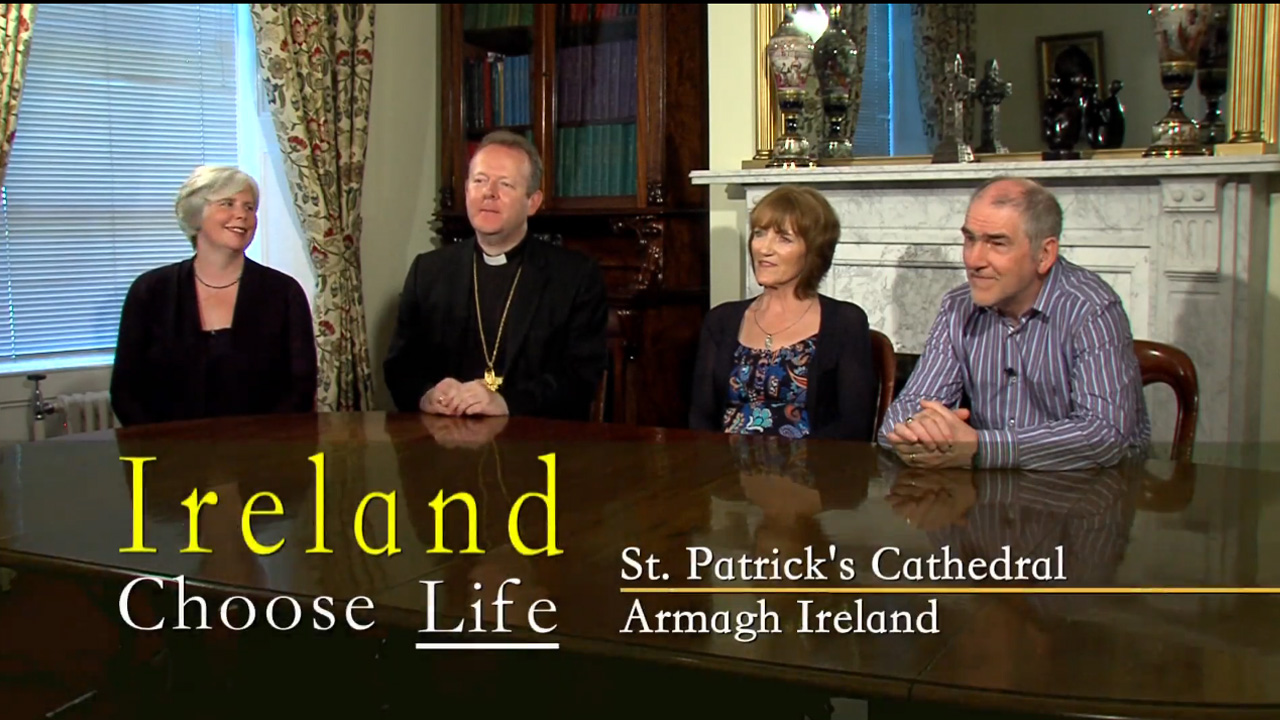 Team of Four deliver Pro-Life message