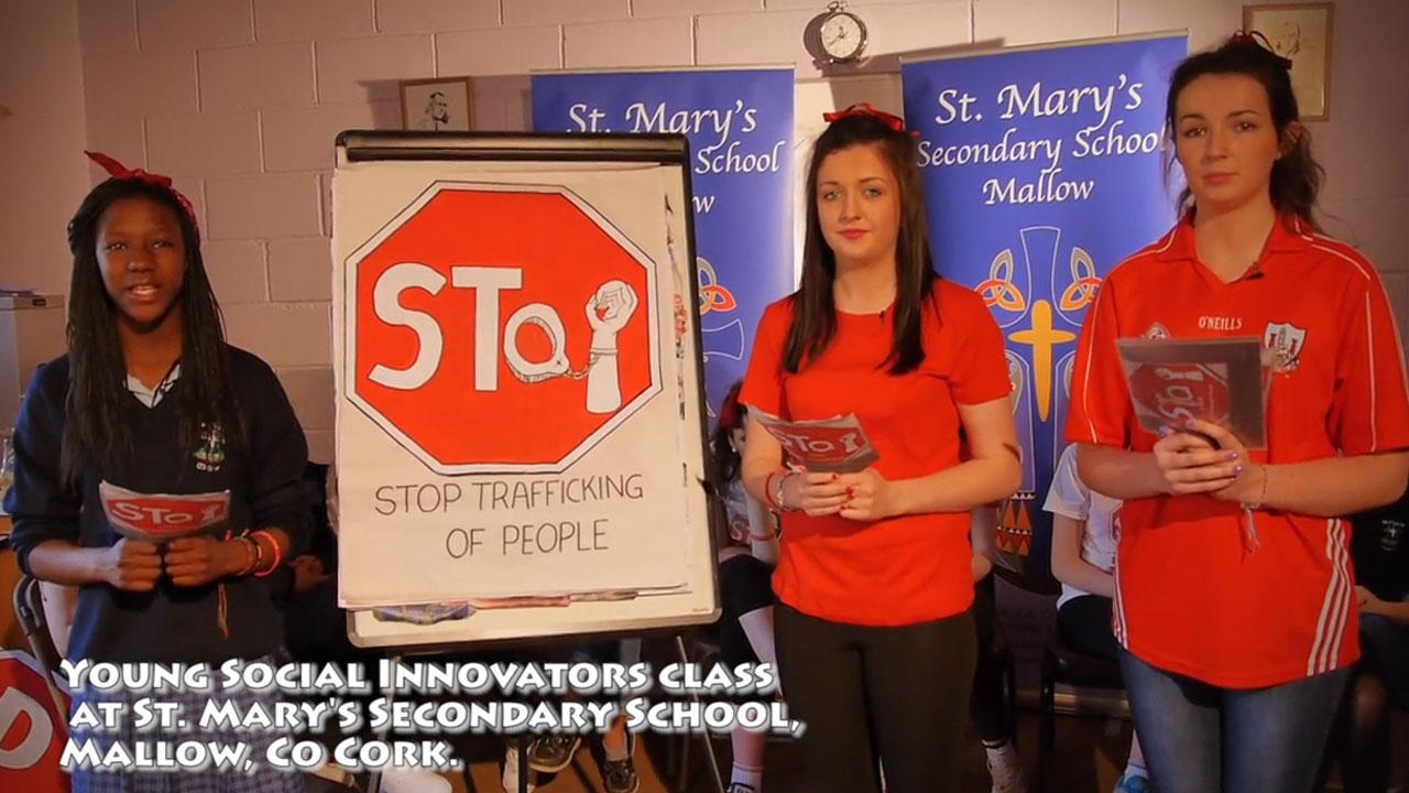 Mallow YSI Students S.T.O.P Trafficking Project