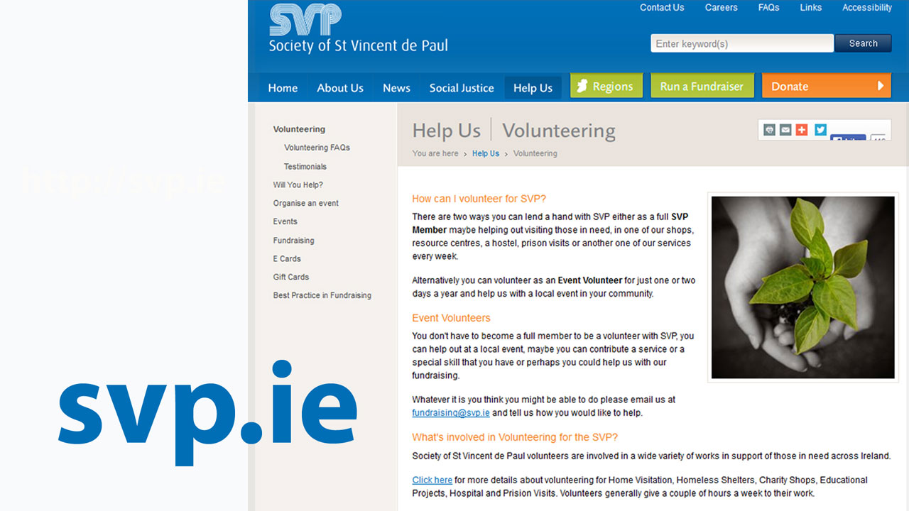 Society of St Vincent de Paul – Conferences & Volunteering