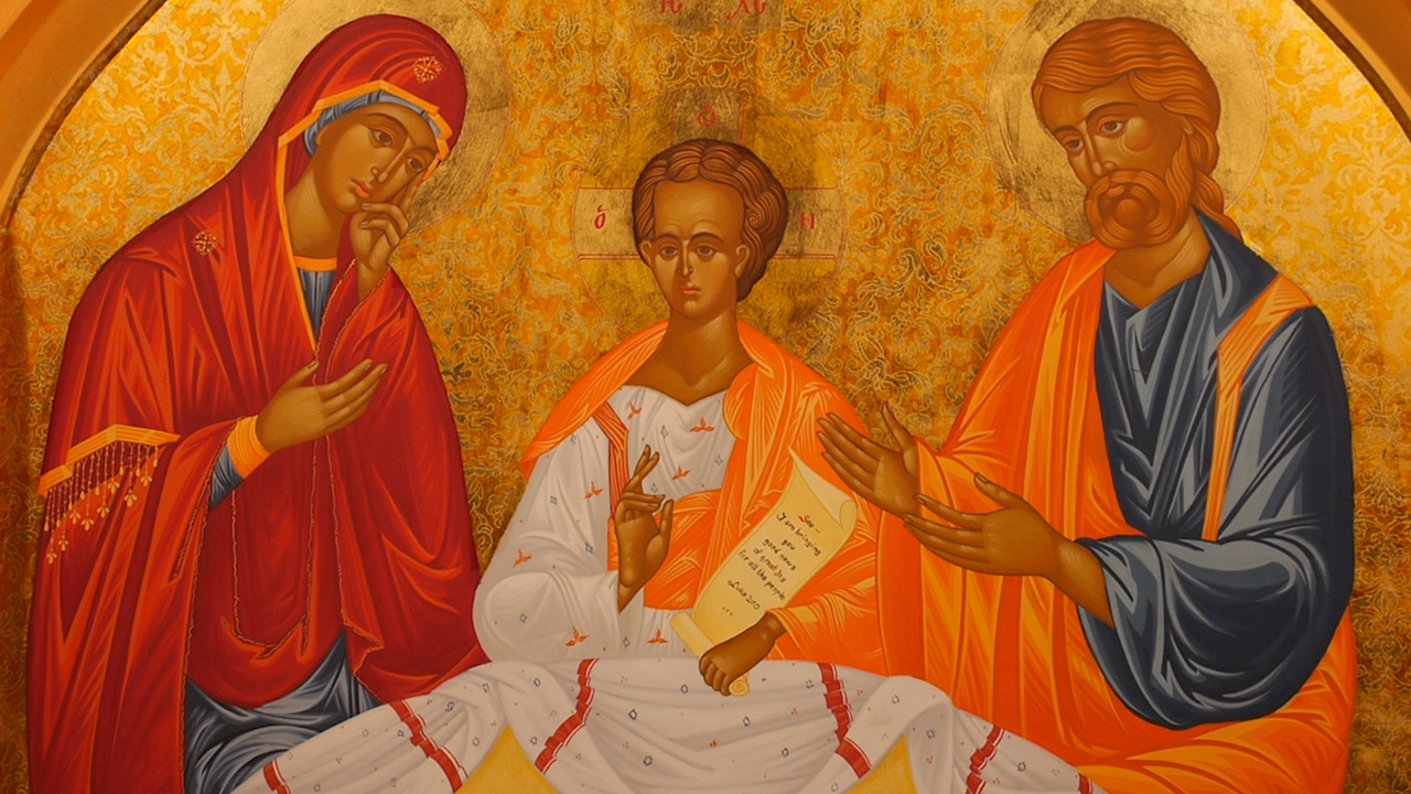 WMOF Icon of the Holy Family – Christmas 2017