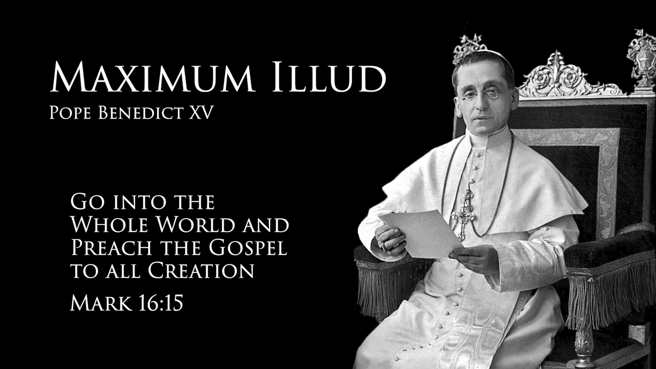 The message of Maximum Illud for missionaries in 2019