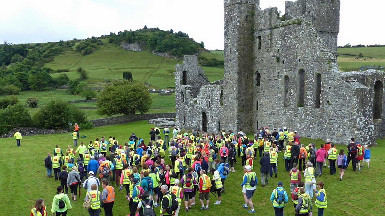 Fore Abbey to Mullingar Cathedral Camino 2015
